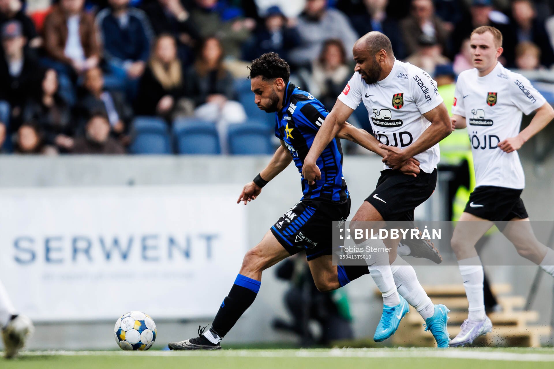 Sirius Joakim Persson och Brommapojkarnas Serge-Junior