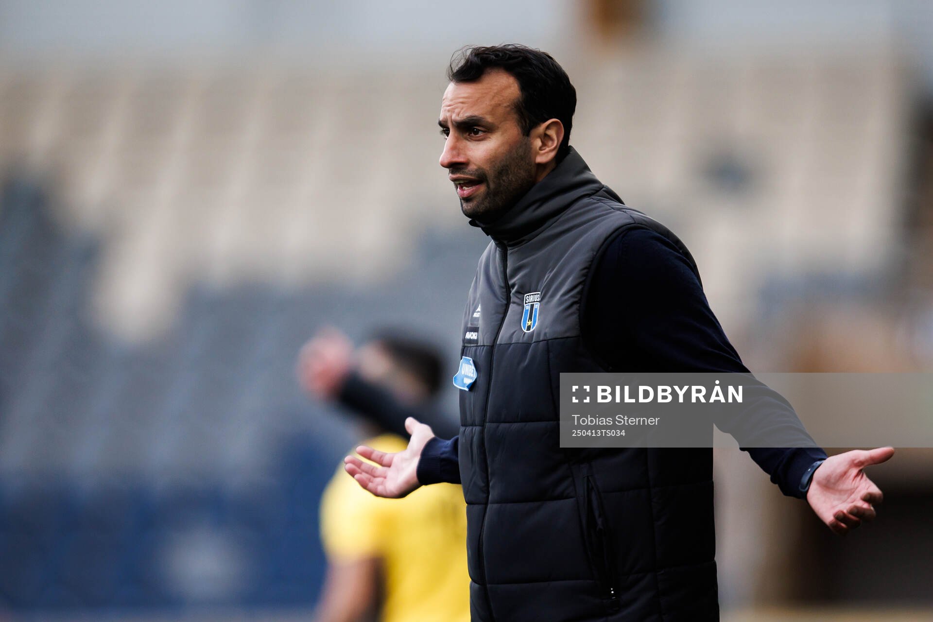 Sirius tränare Andreas Engelmark