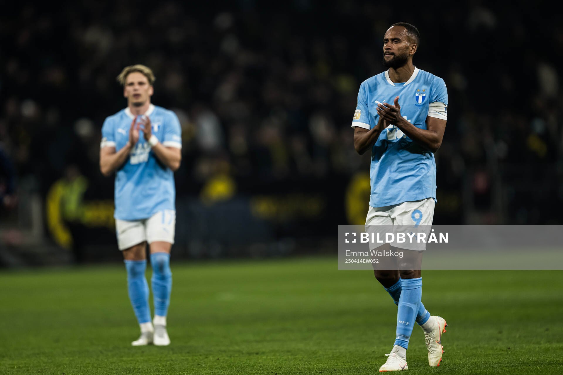 Malmö FFs Isaac Kiese Thelin deppar