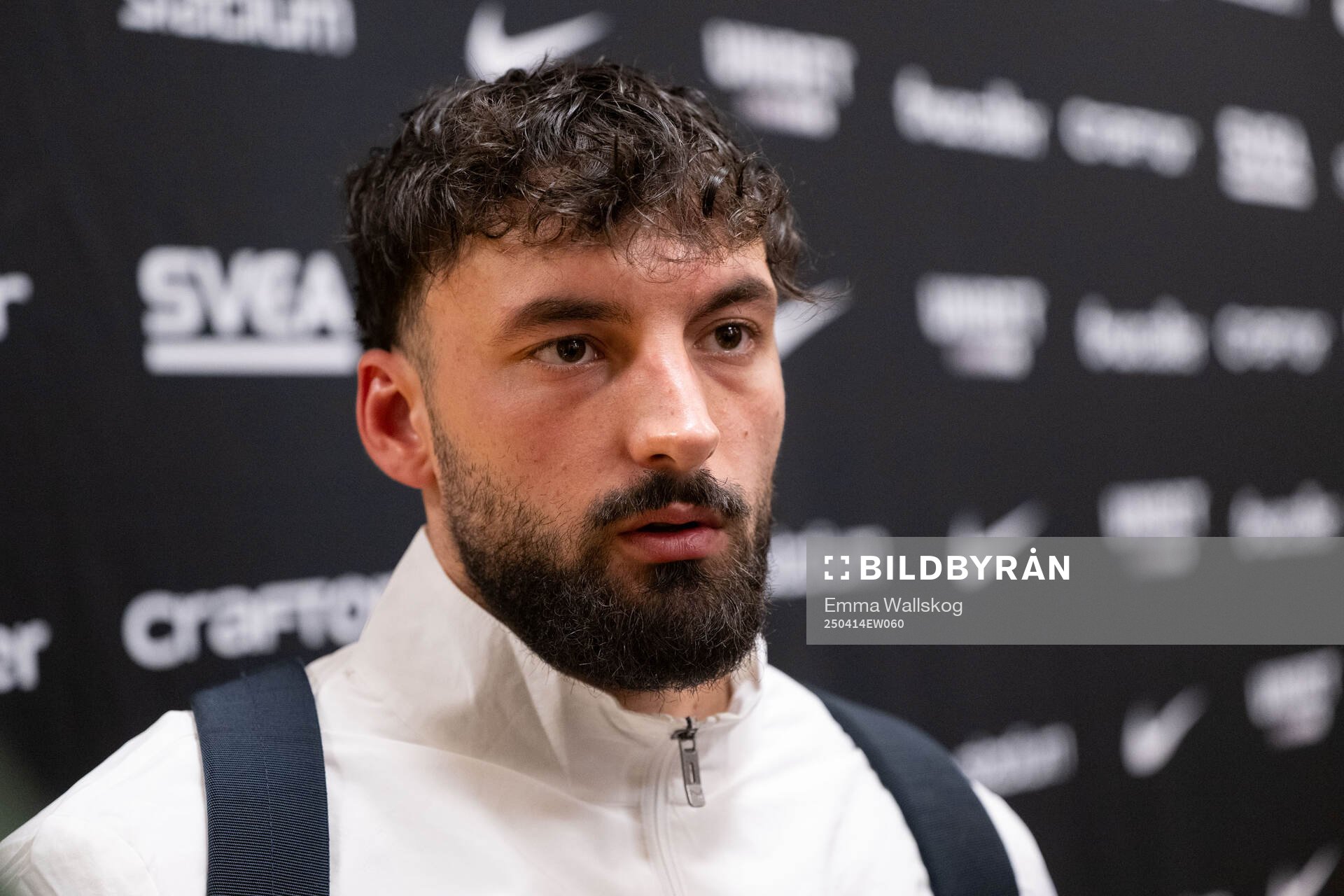 Malmö FFs Sead Haksabanovic i mixade zonen