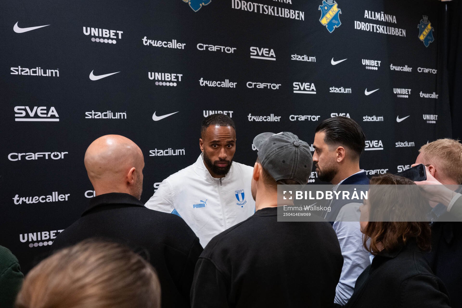 Malmö FFs Isaac Kiese Thelin i mixade zonen