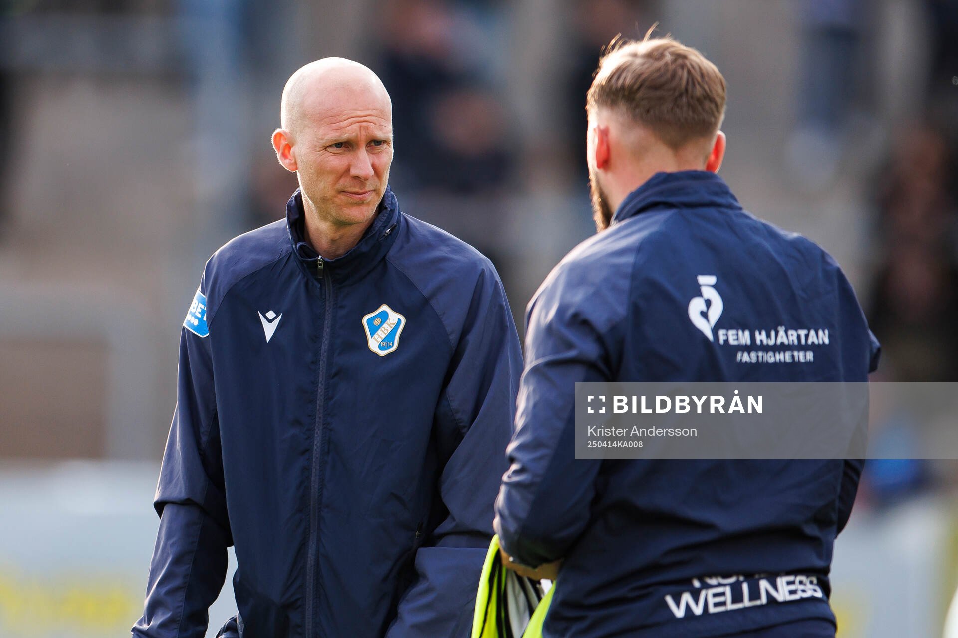 Halmstads assisterande tränare Andreas Johansson