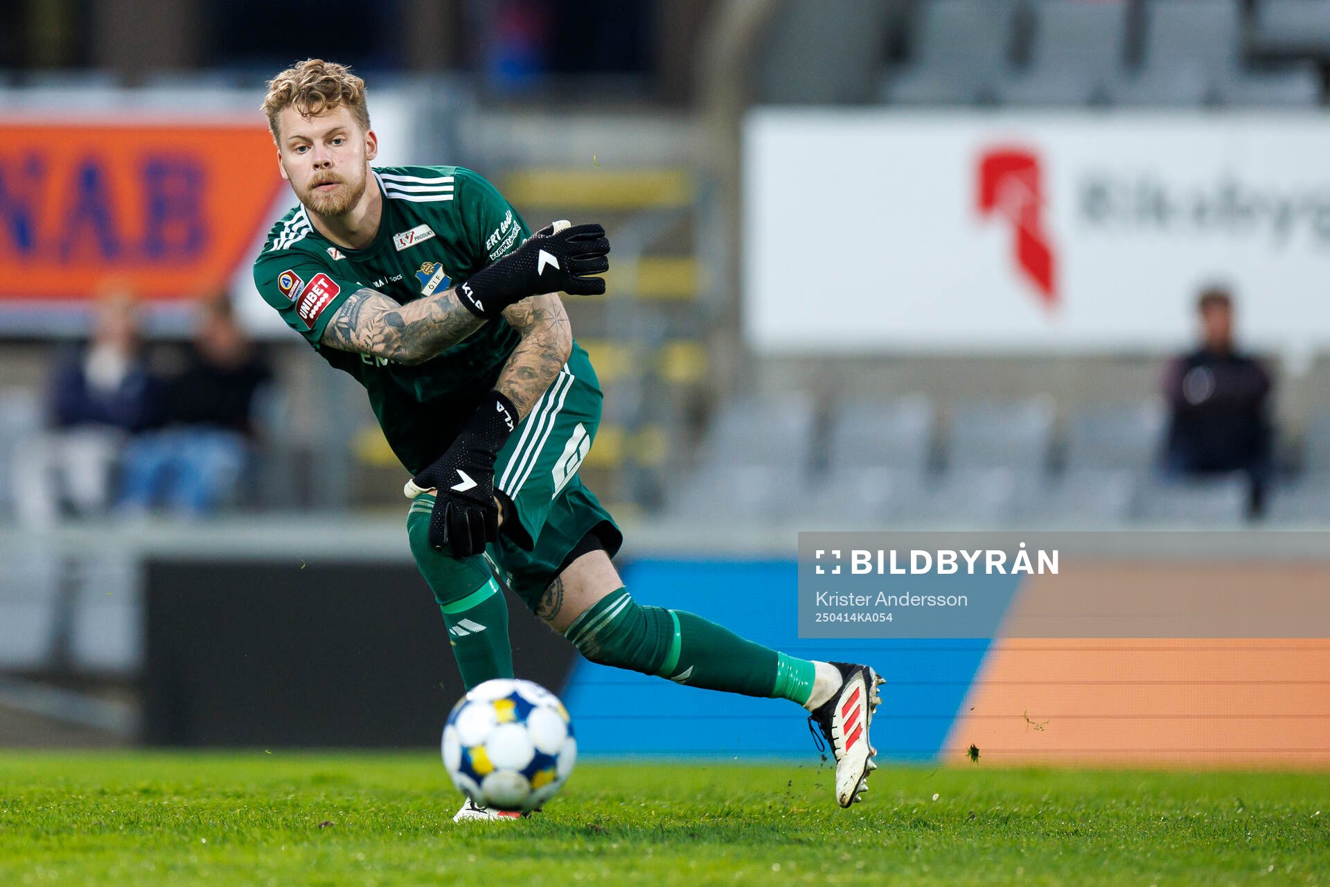 Östers målvakt Robin Wallinder