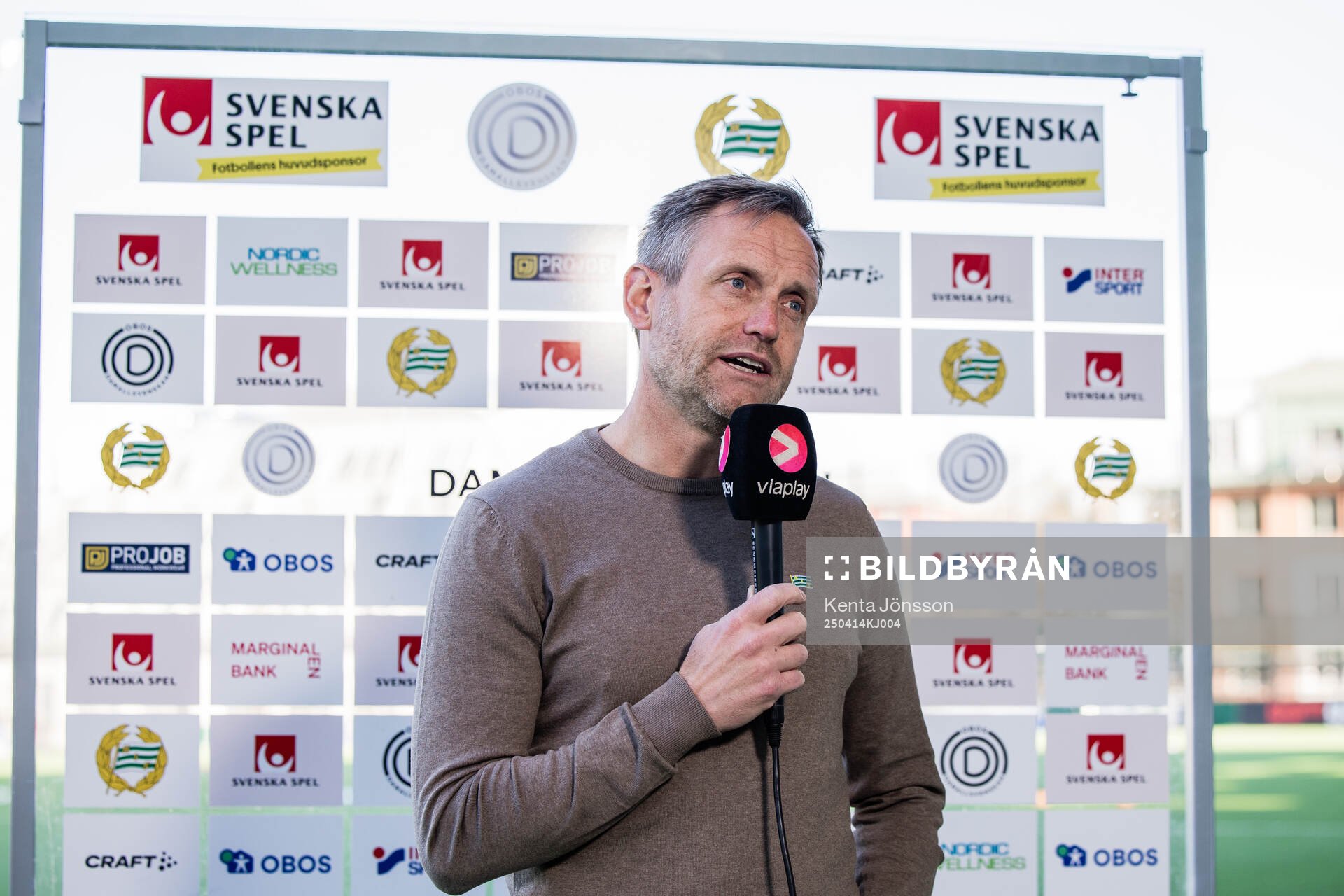Hammarbys tränare Martin Sjögren