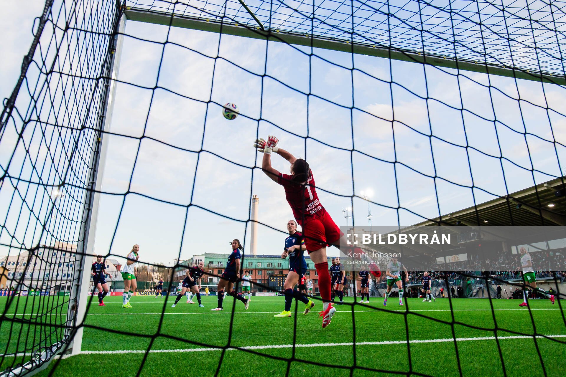 Rosengårds målvakt Eartha Cumings