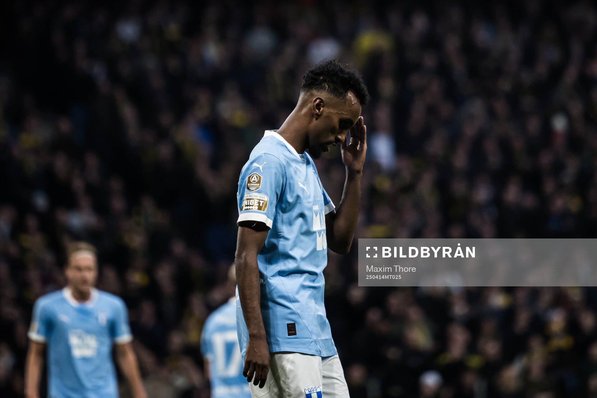 Malmö FFs Taha Ali deppar