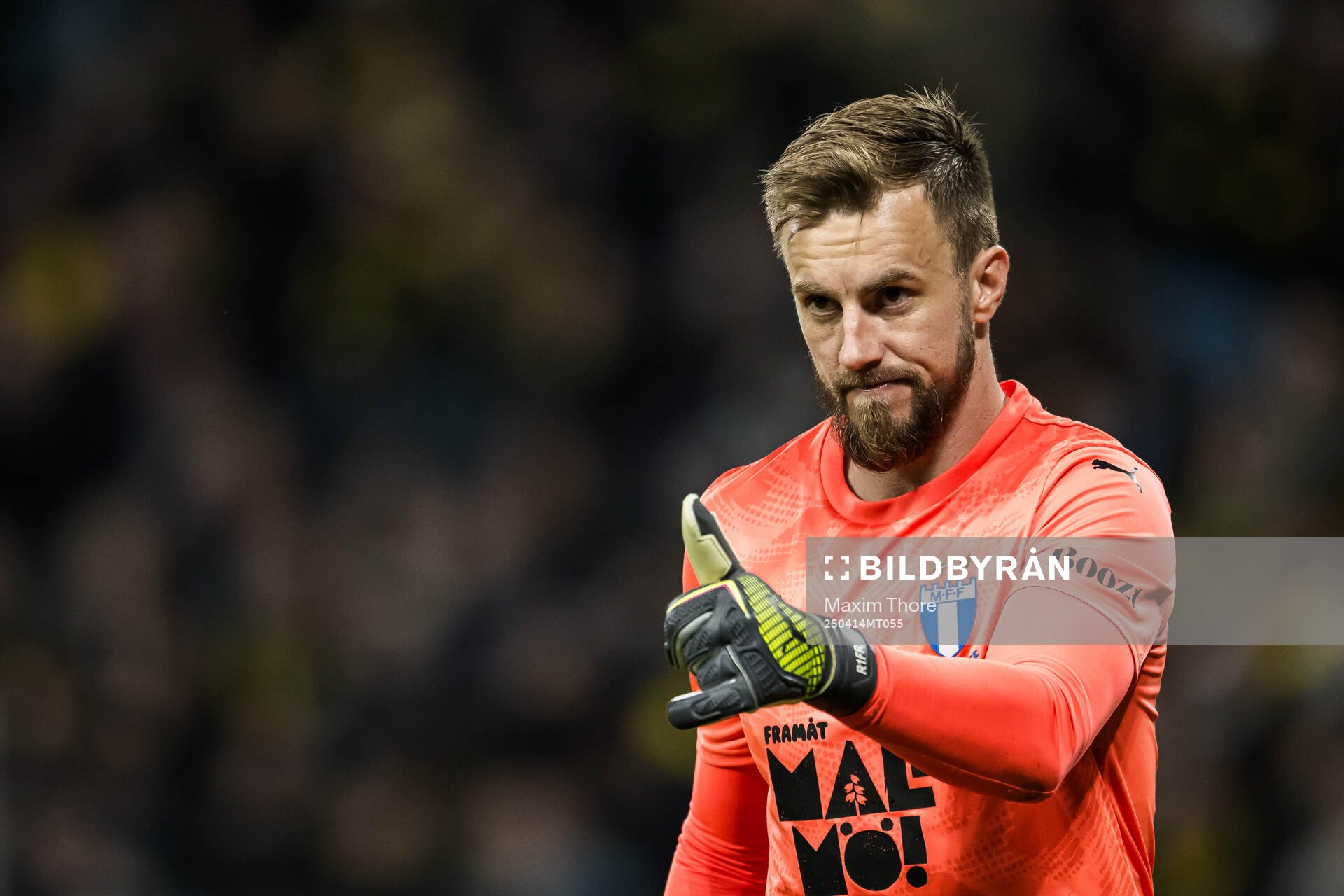 Malmö FFs målvakt Ricardo Friedrich