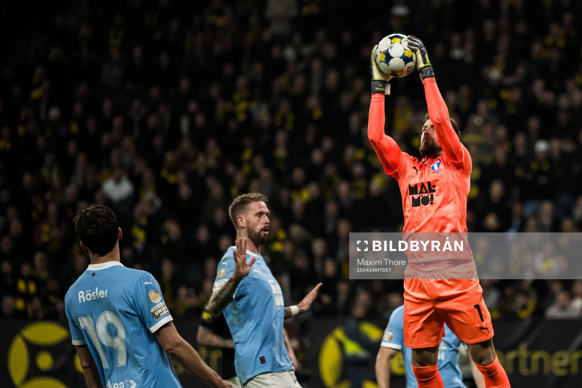 Malmö FFs Pontus Jansson och målvakt Ricardo Friedrich