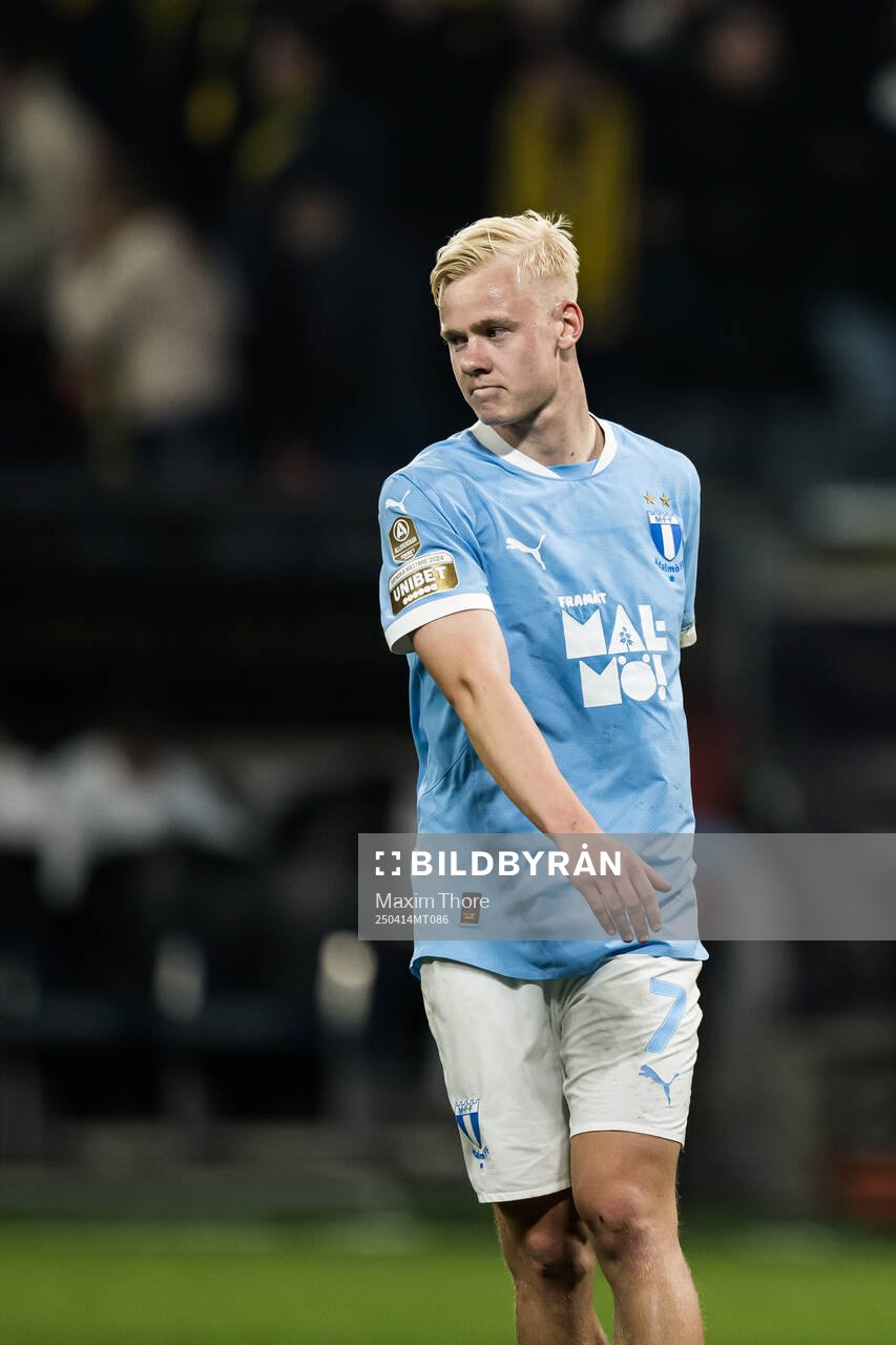 Malmö FFs Otto Rosengren deppar