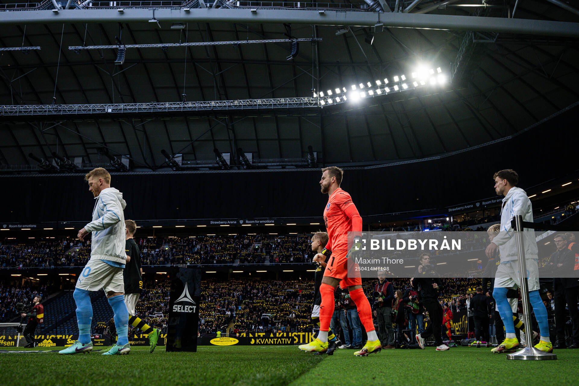 Malmö FFs Anders Christiansen och målvakt Ricardo