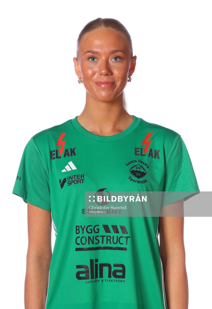 Gamla Uppsalas målvakt Linnea Wiberg