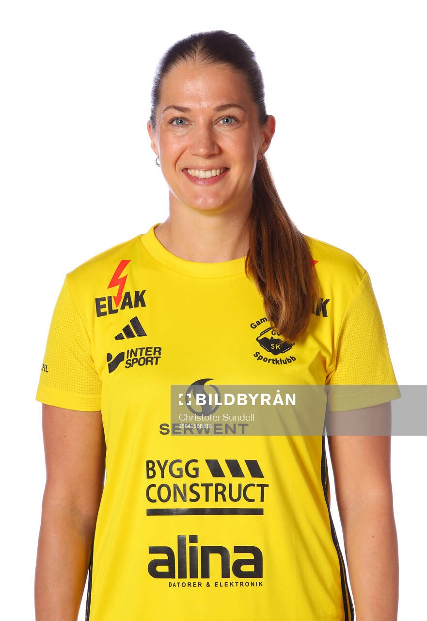Gamla Uppsalas Sanna Öhlund poserar för ett porträtt den 15 April 2025 i Uppsala.