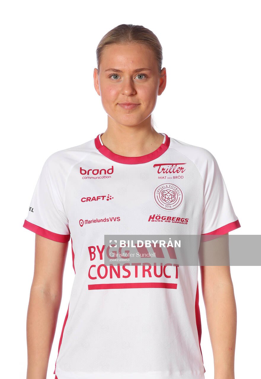 Uppsalas Ellen Andersson poserar för ett porträtt den 15 April 2025 i Uppsala.