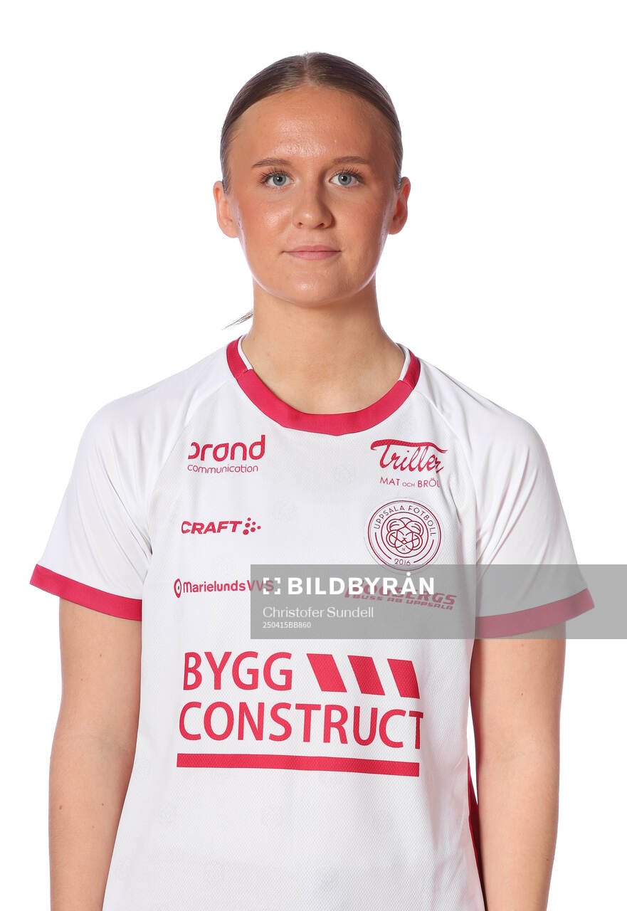 Uppsalas Ella Rosenblom poserar för ett porträtt den 15 April 2025 i Uppsala.