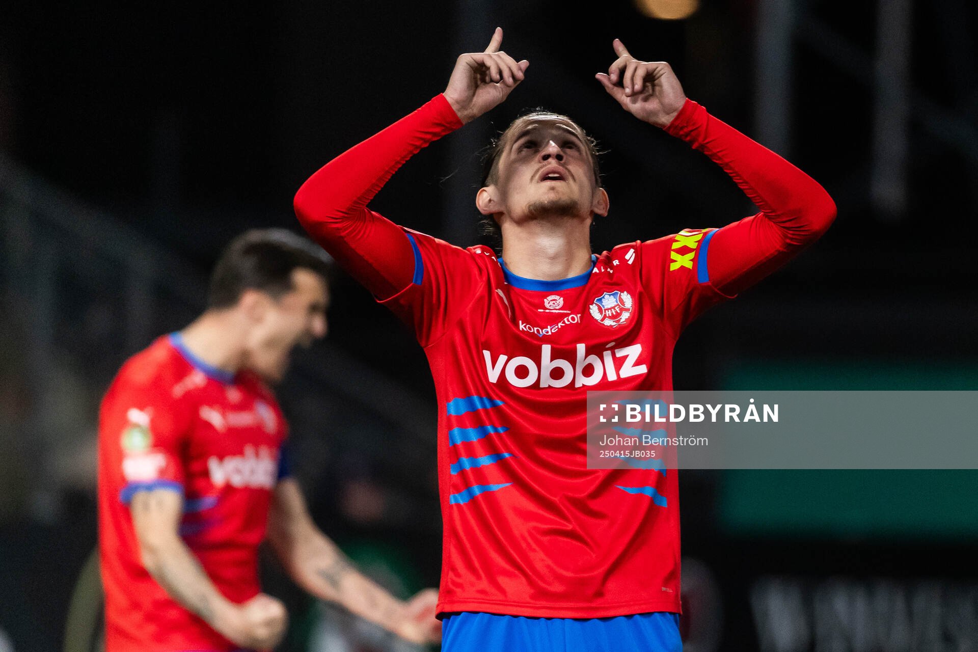 Helsingborgs Ervin Gigovic jublar