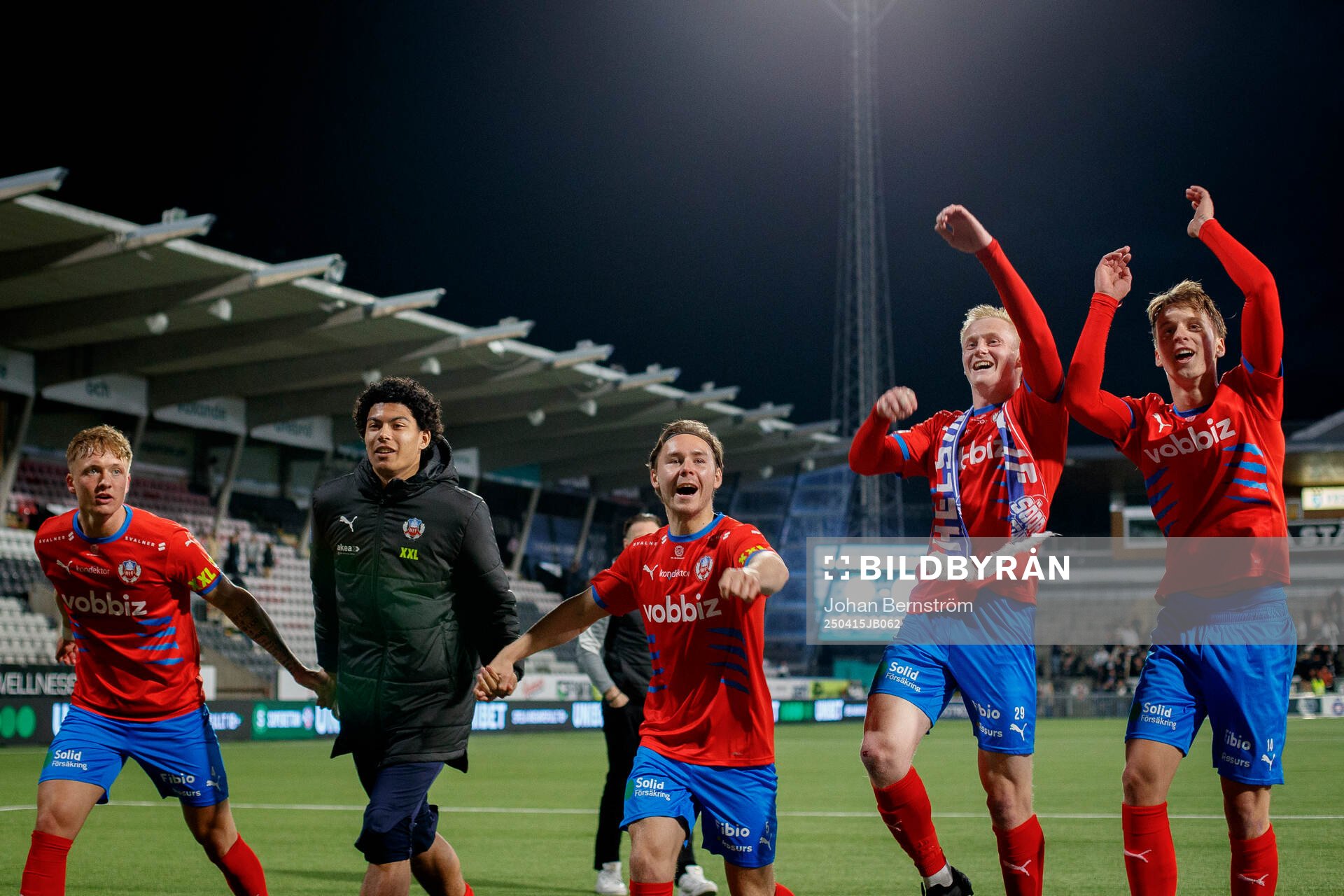 Helsingborgs Milan Silva Rasmussen, Simon Bengtsson, Oscar