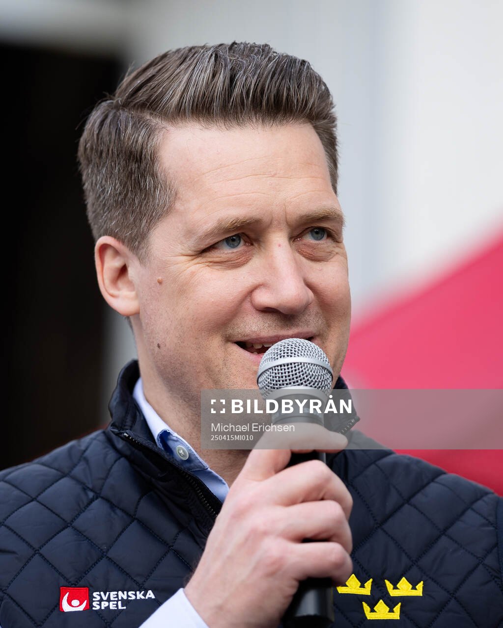 Sveriges förbundskapten Sam Hallam