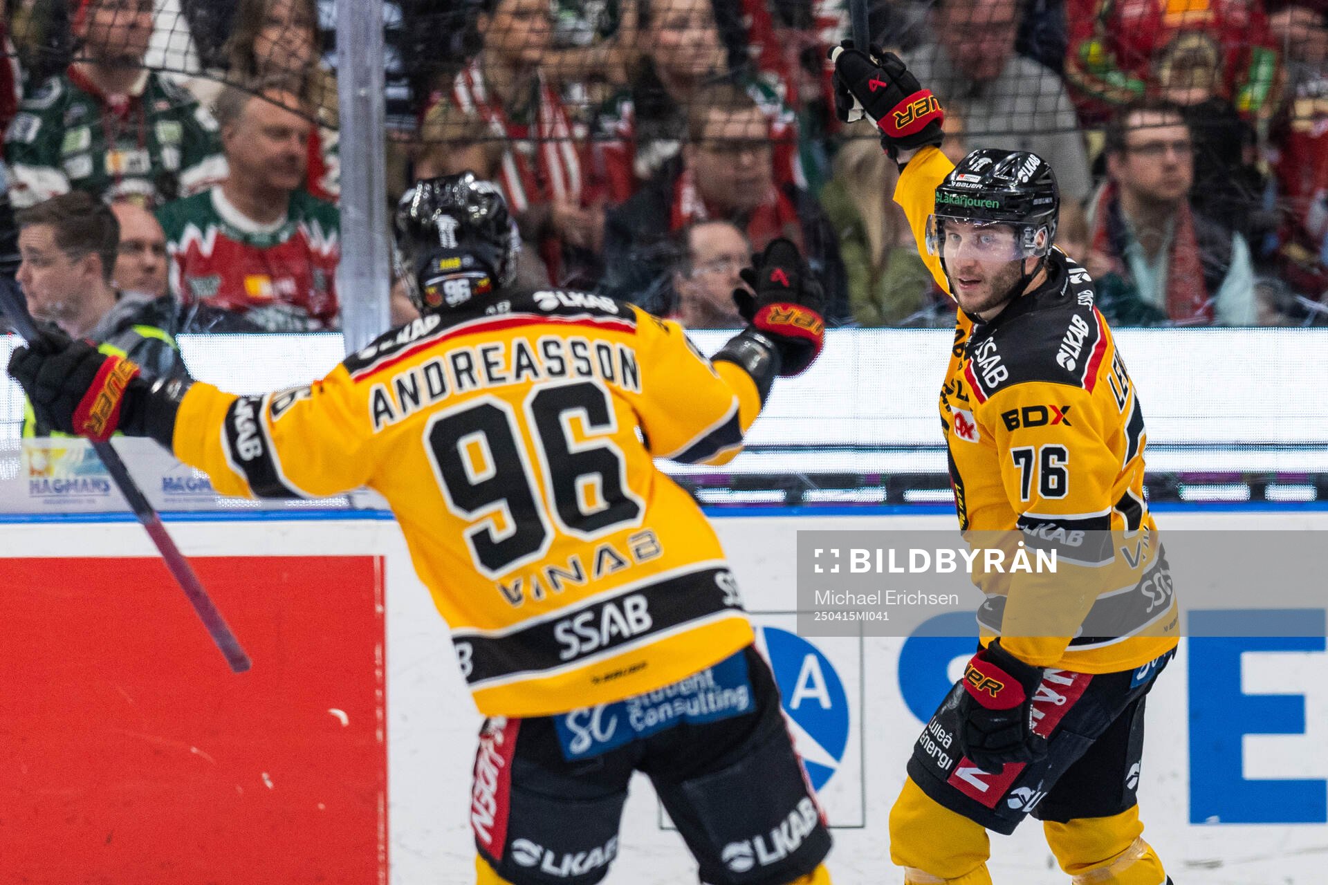 Luleås Anton Levtchi jublar