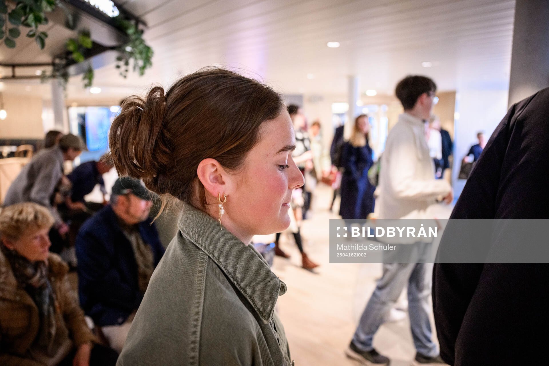 Mathilde Vangsgaard går av Öresundslinjens färja