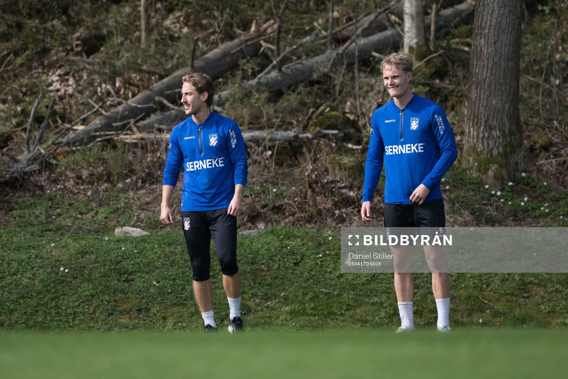 Arbnor Mucolli och Max Fenger