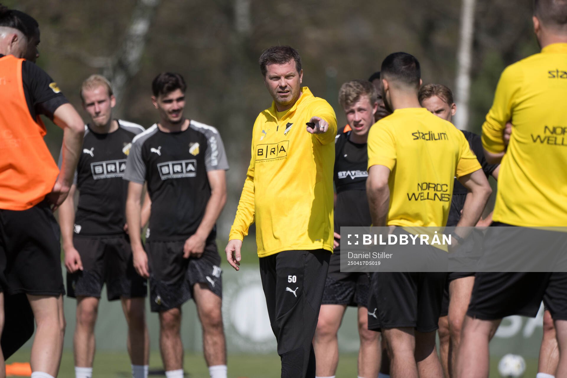 Tränare Jens Gustafsson