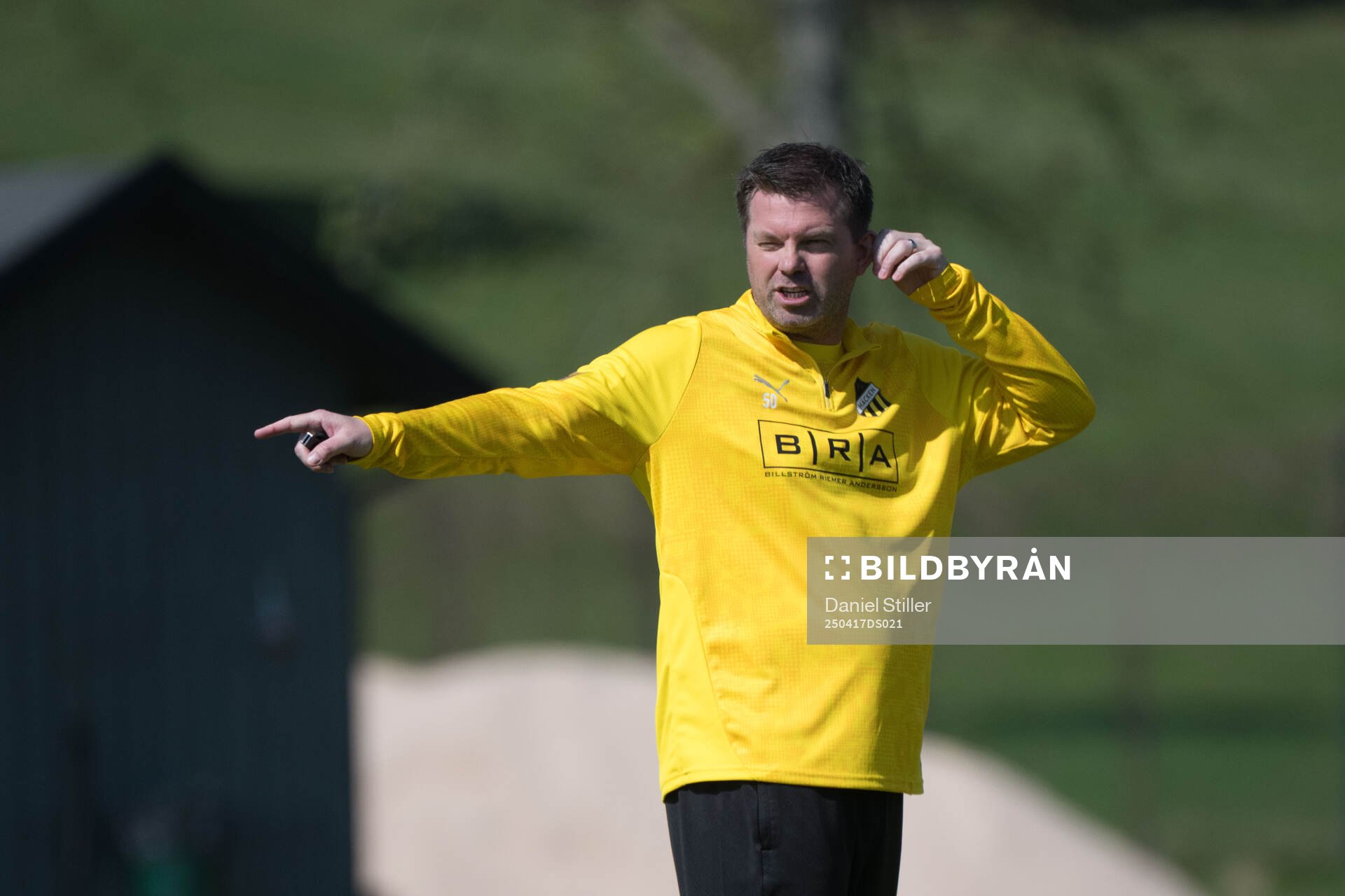 Tränare Jens Gustafsson