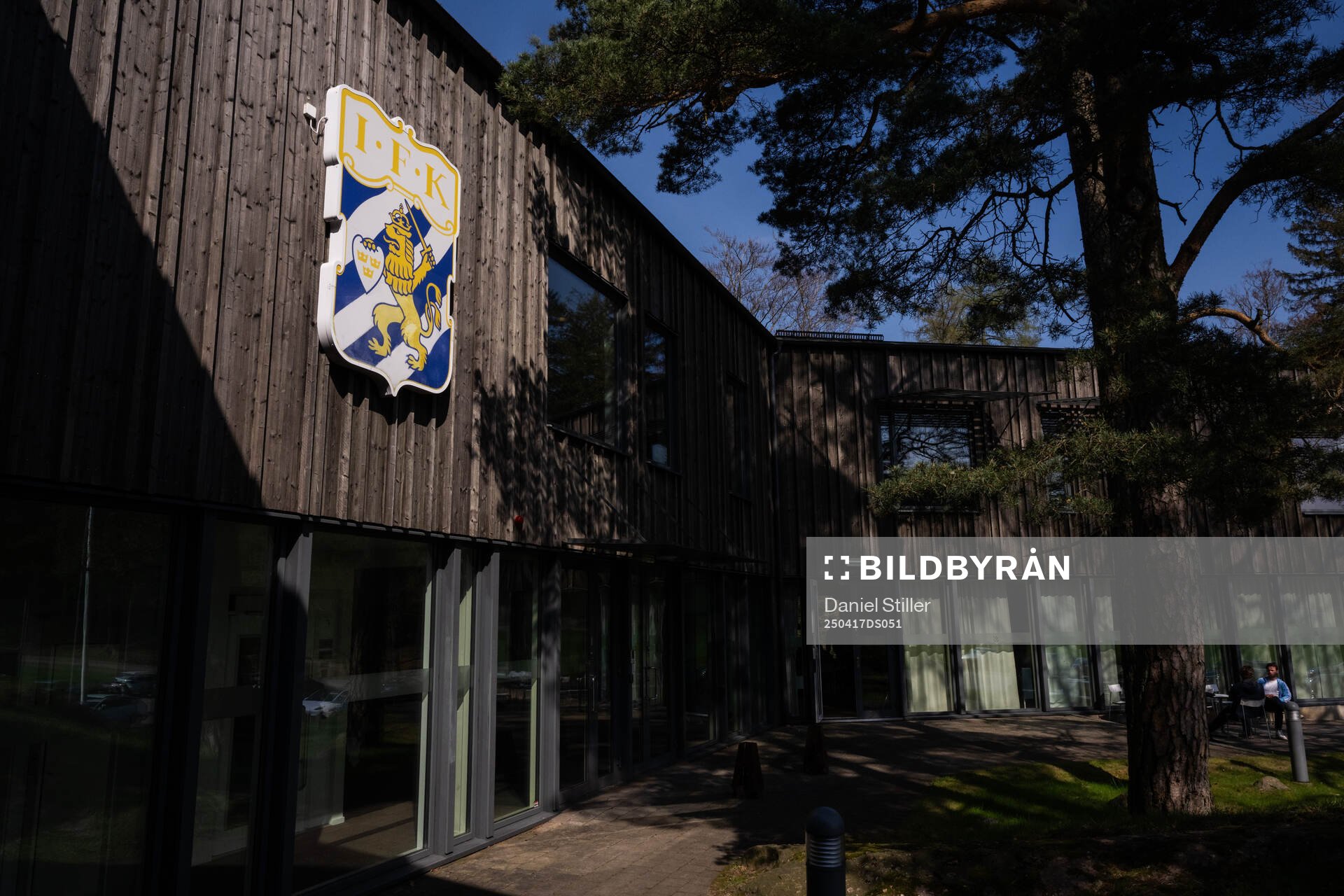 Kamratgården under en träning med IFK Göteborg den 17 april 2025 i Göteborg. 