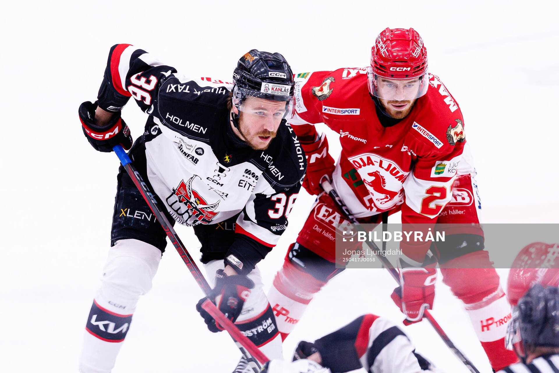 Hudiksvalls Rasmus Kahilainen och Troja/Ljungbys Isak