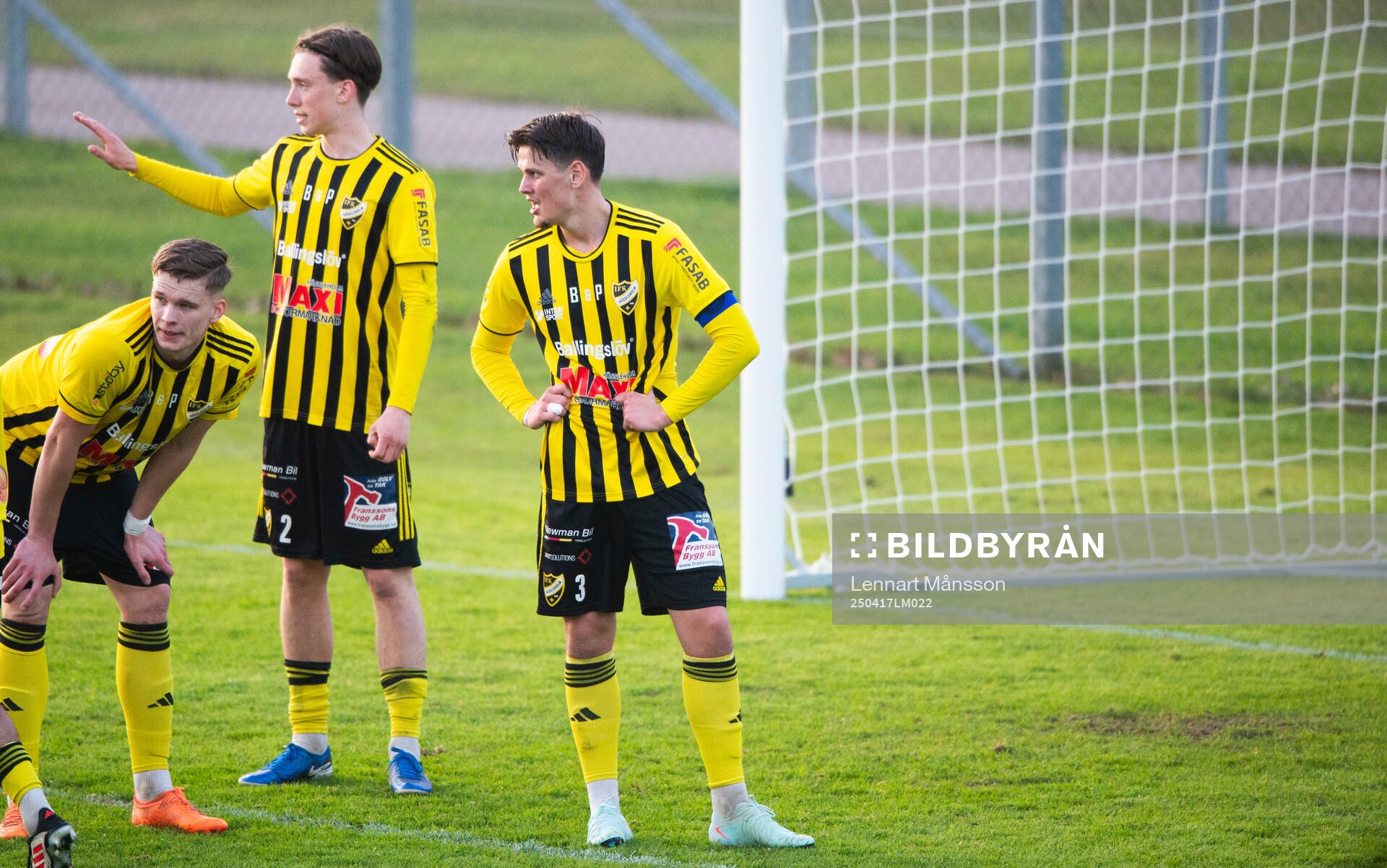 IFK Hässleholms trebackalinje Axel Henriksson, Gustav