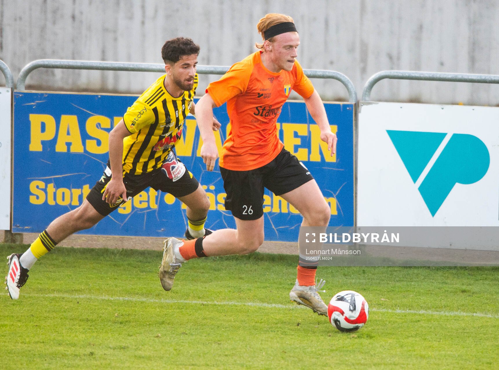 IFK Hässleholms Jan Al Salo och Torns Ludwig Callebro i