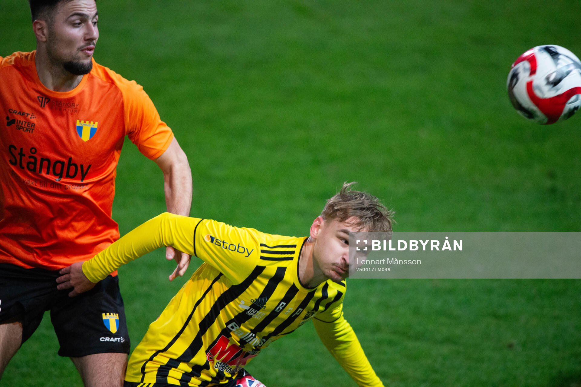 IFK Hässleholms Amir Ramanovski i matchen i division 2