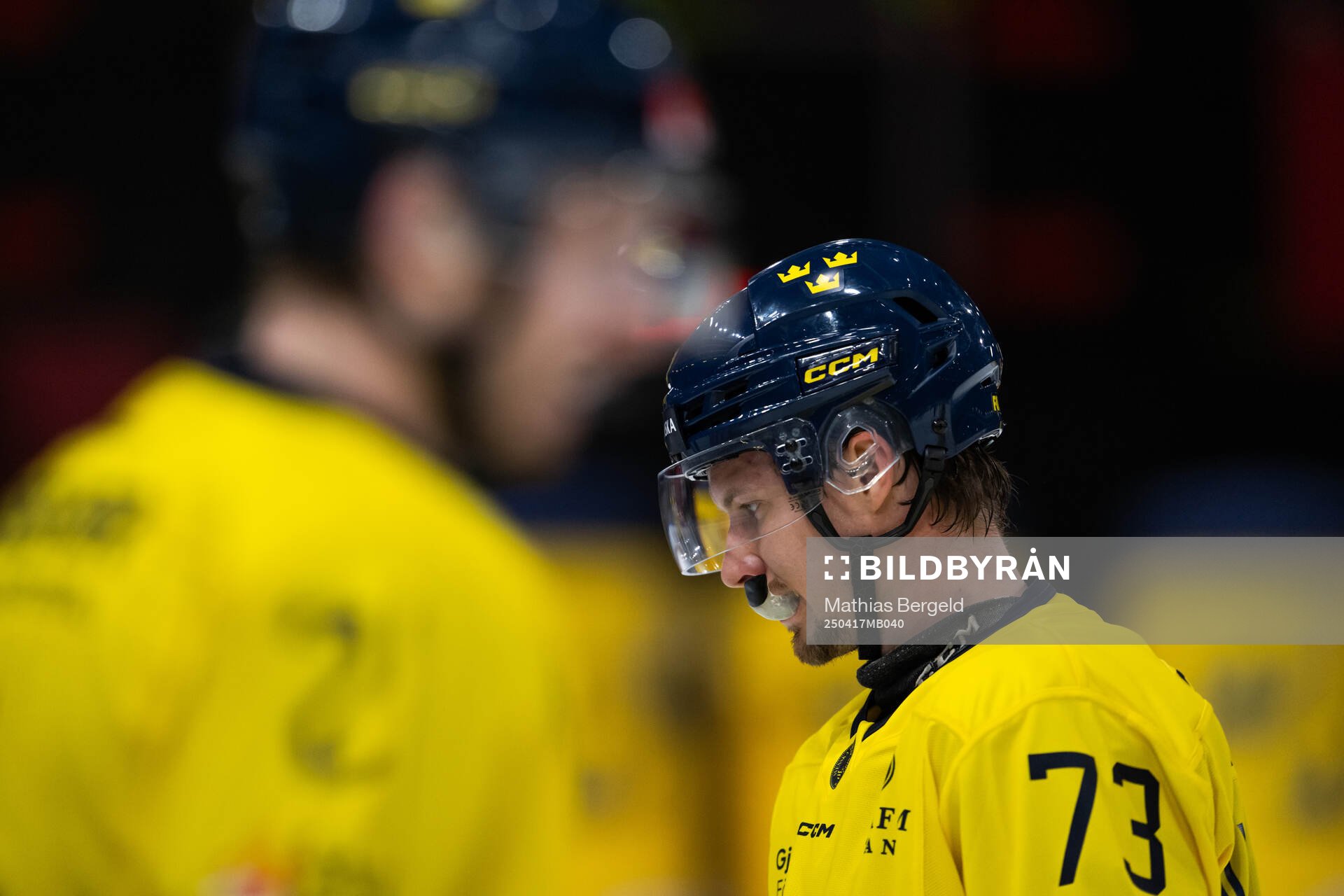 Adam Ollas Mattsson of Sweden looks dejected