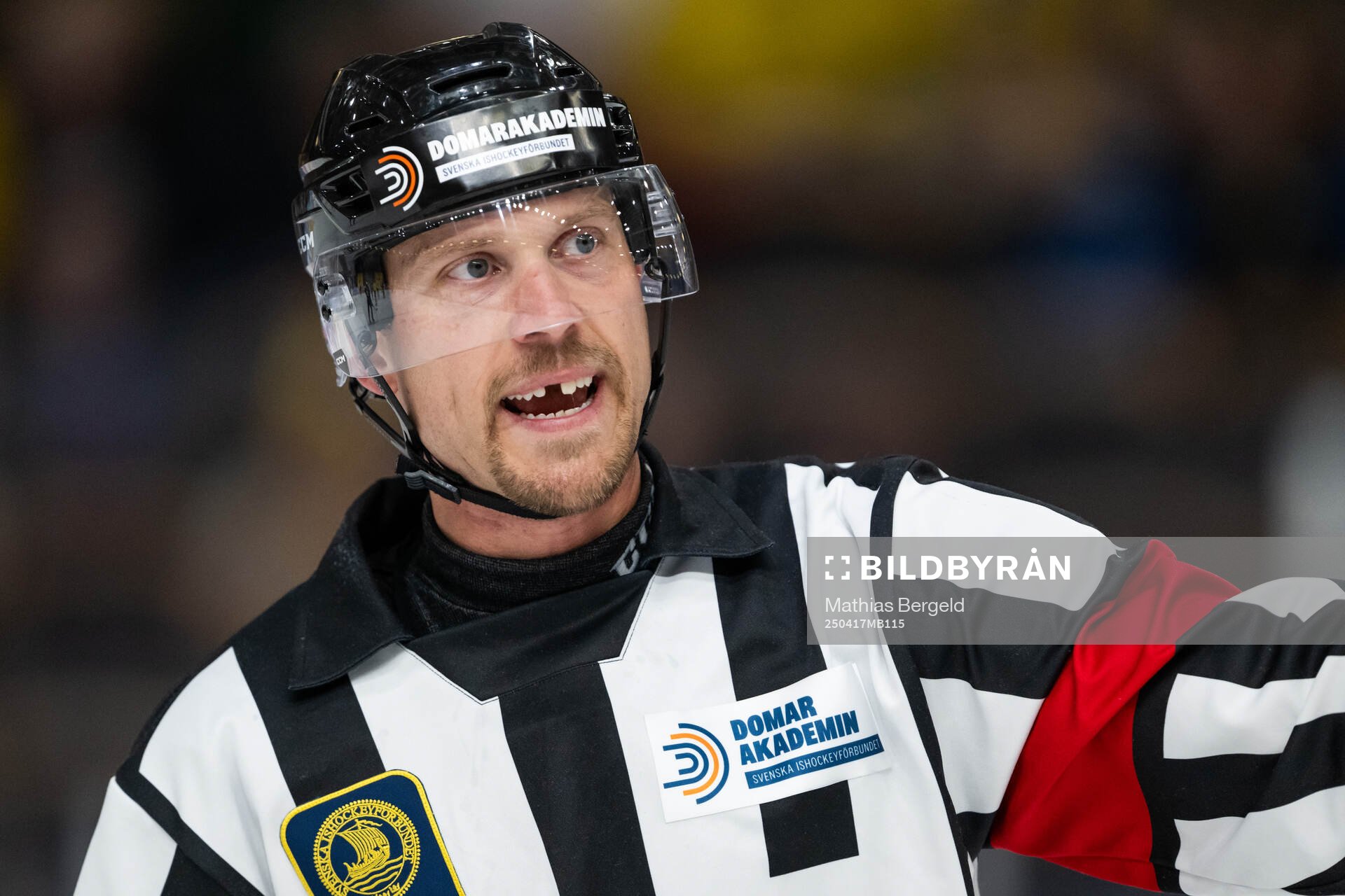 Referee Andreas Harnebring