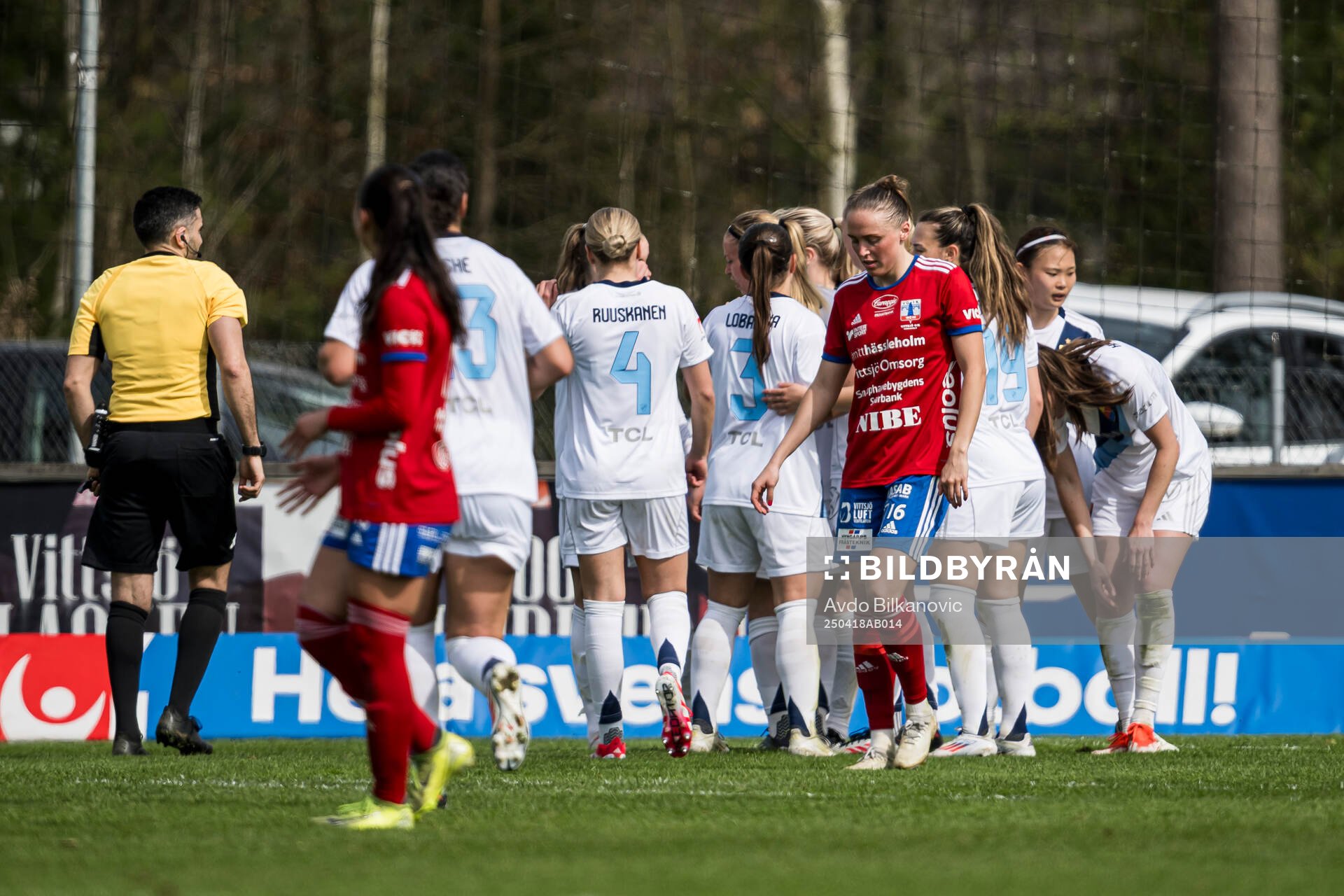 Djurgårdens Mimmi Larsson jublar
