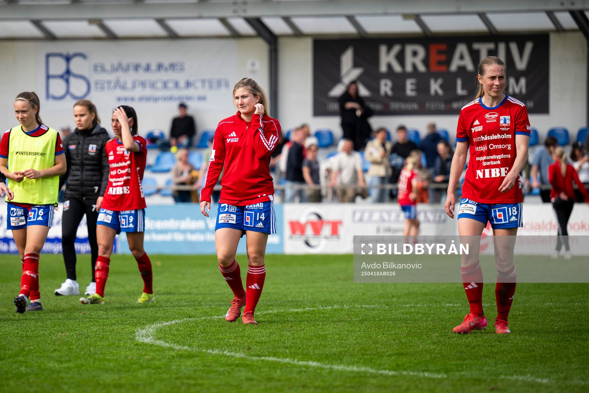Vittsjös spelare deppar