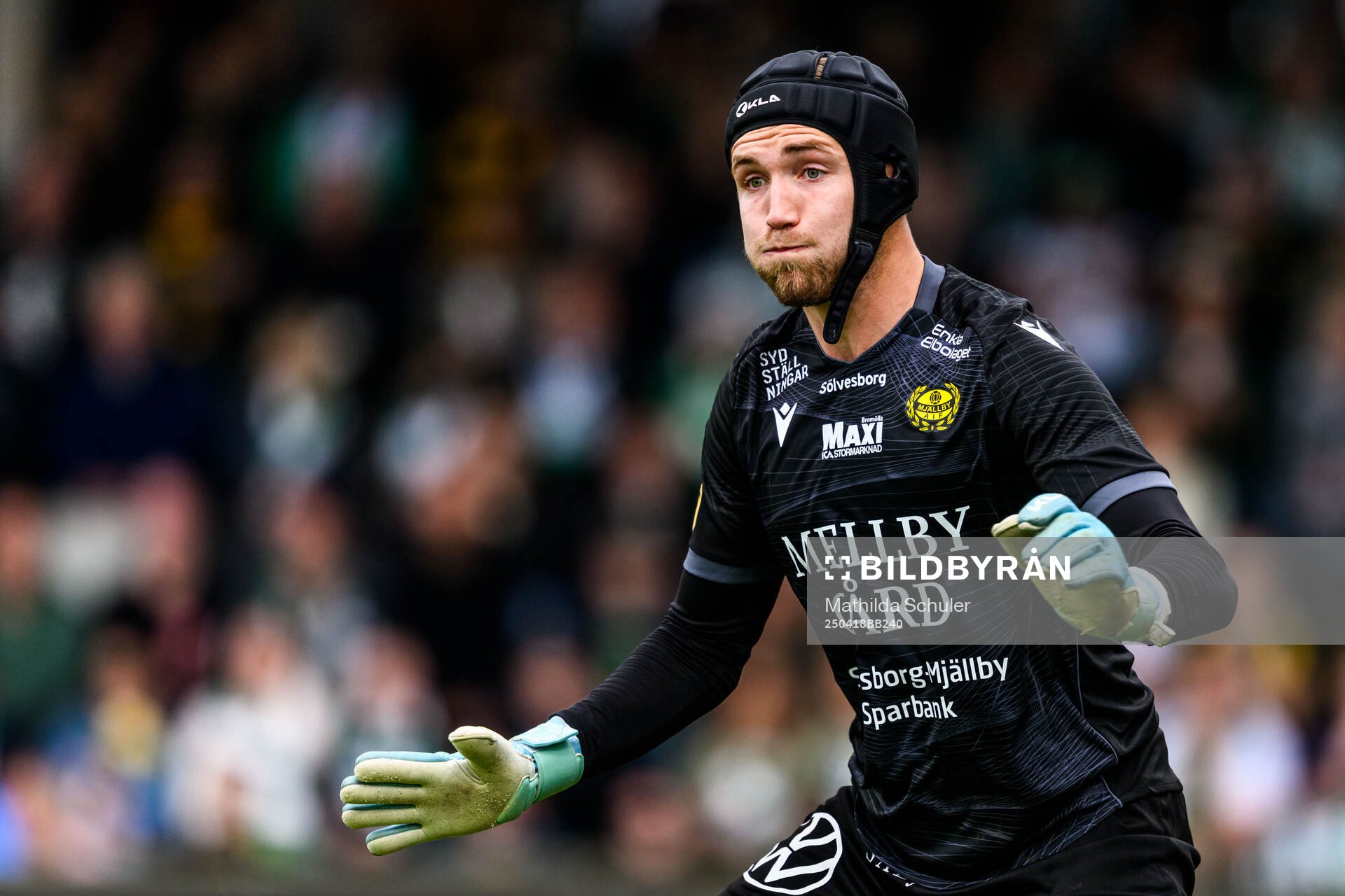 Mjällbys målvakt Noel Törnqvist