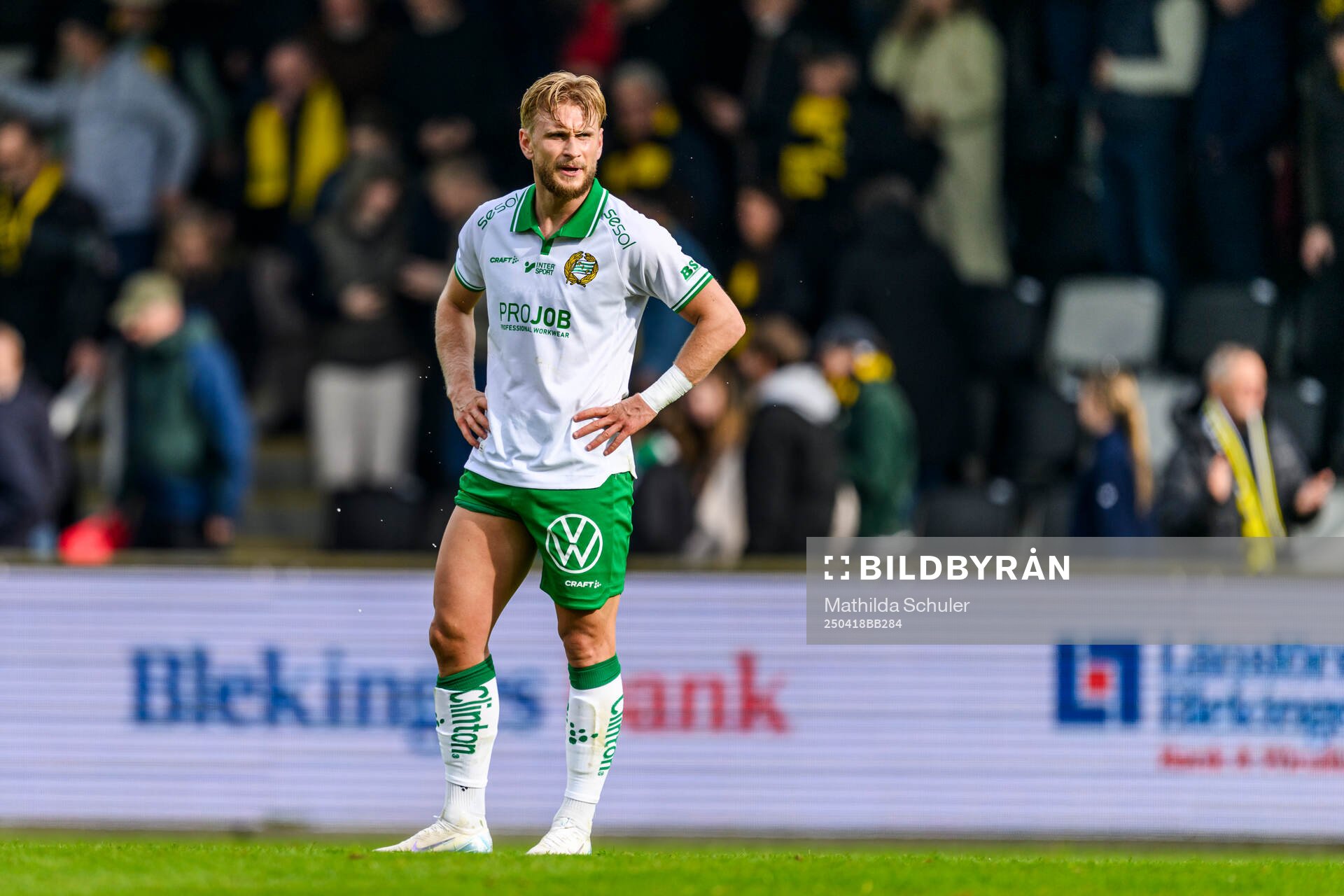 Hammarbys Simon Strand deppar