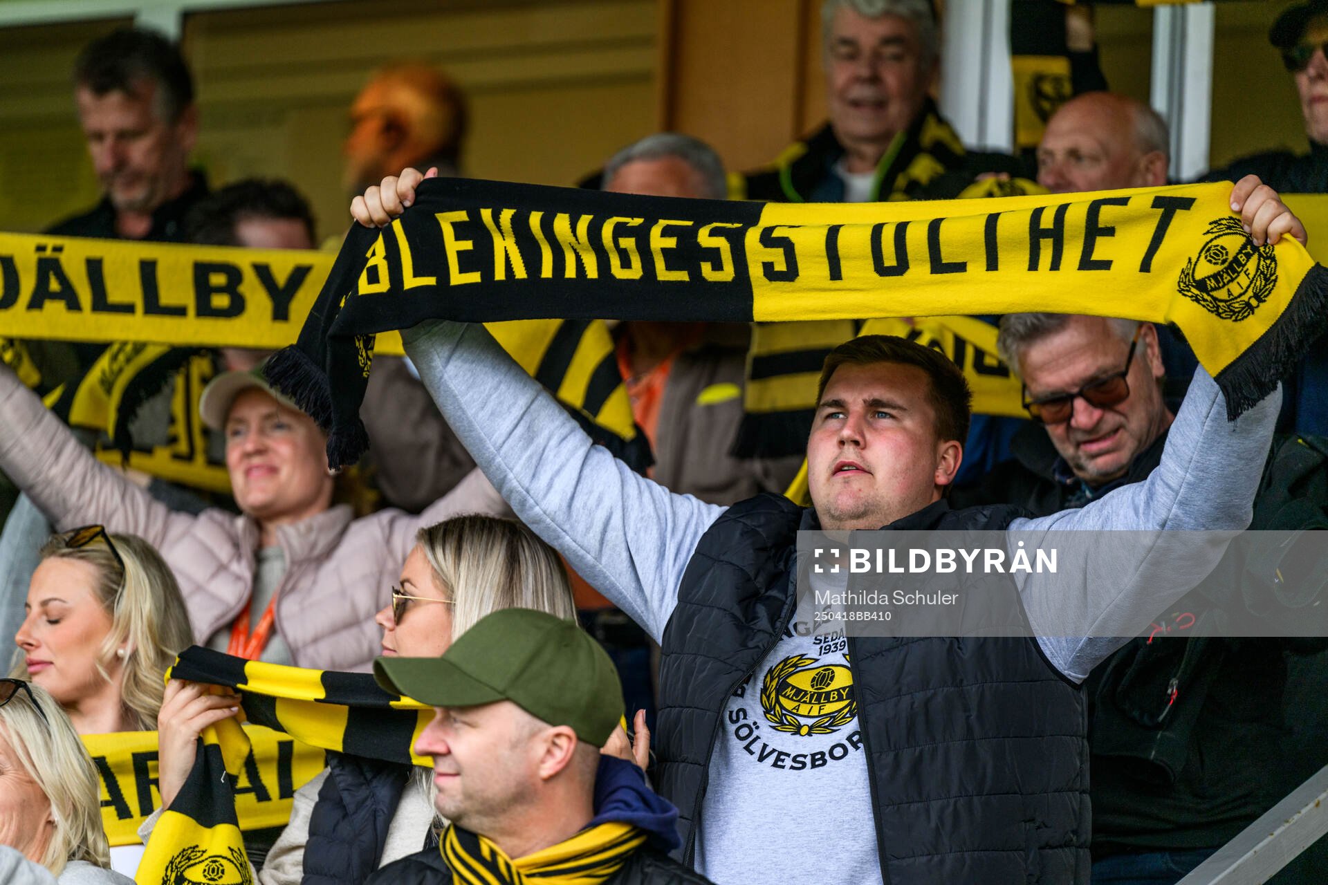 Mjällbys supportrar