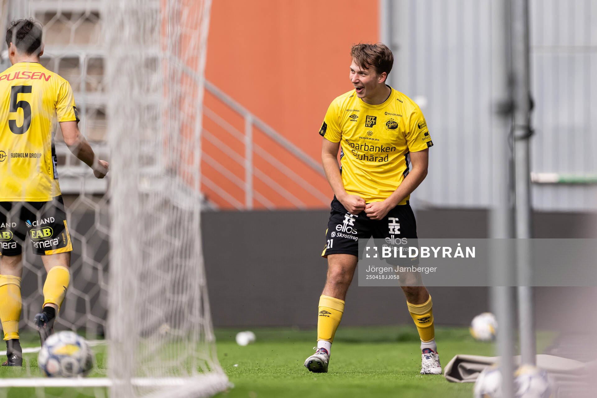 Elfsborgs Adam Vetterlöv jublar