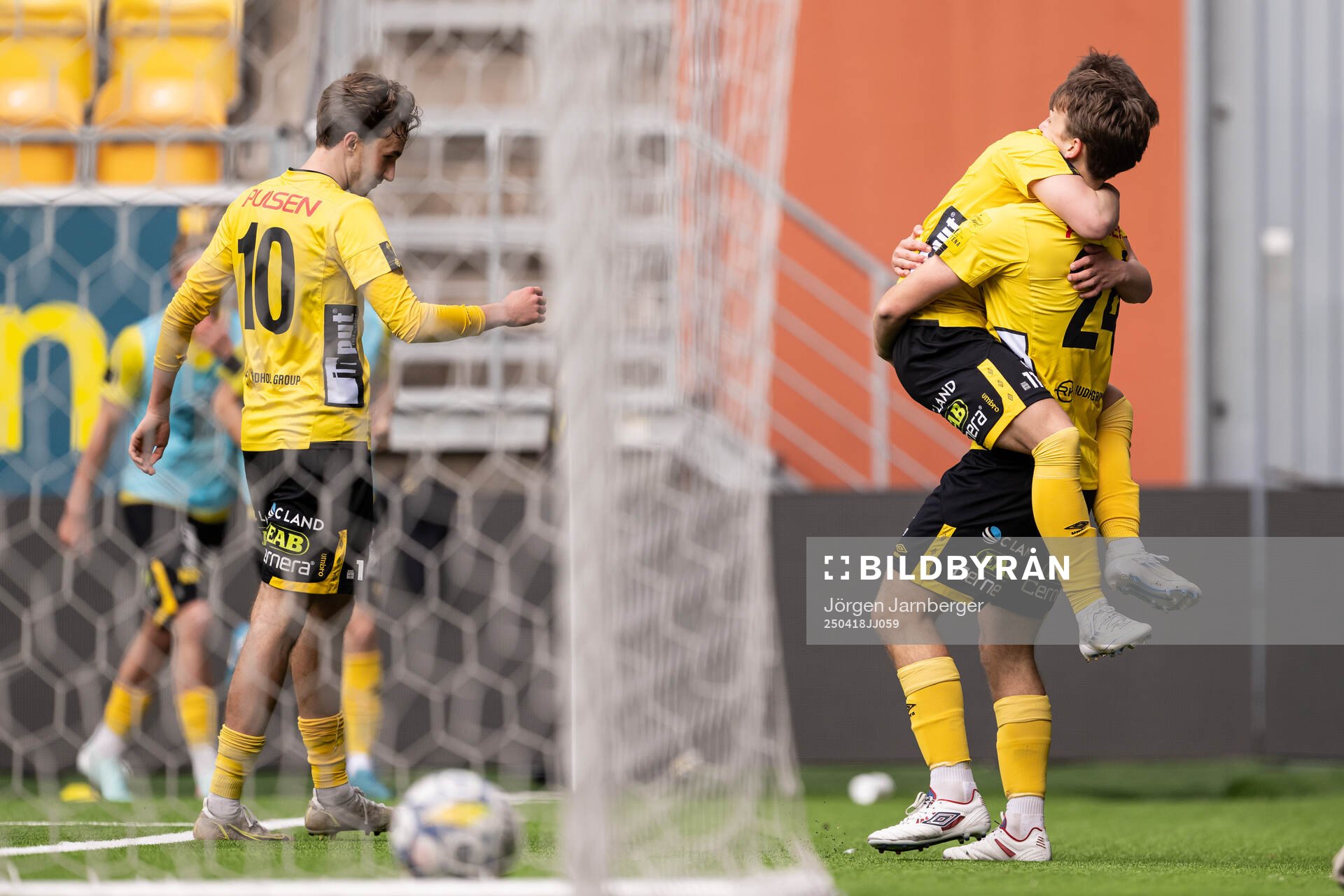Elfsborgs spelare jublar