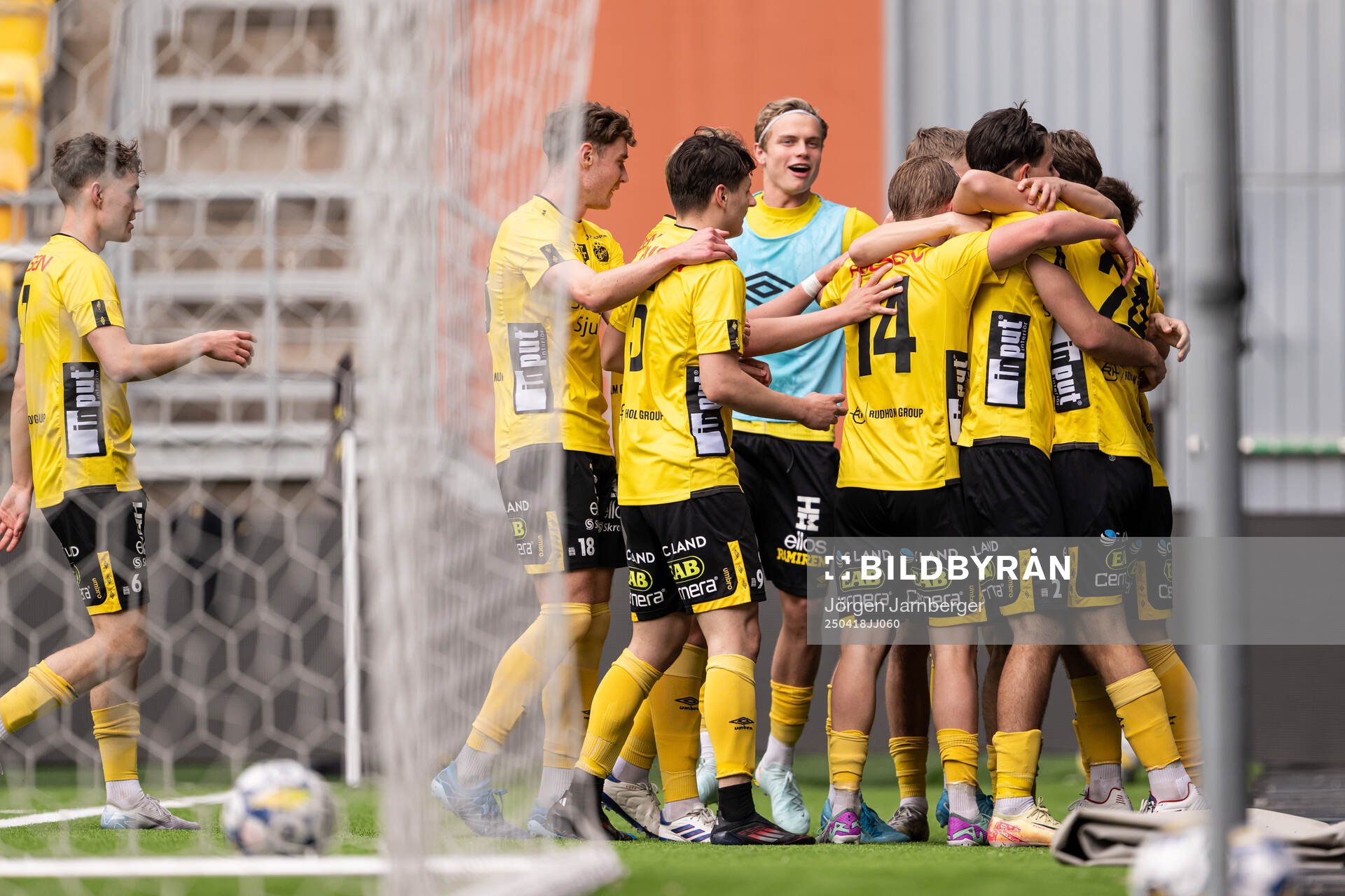 Elfsborgs spelare jublar