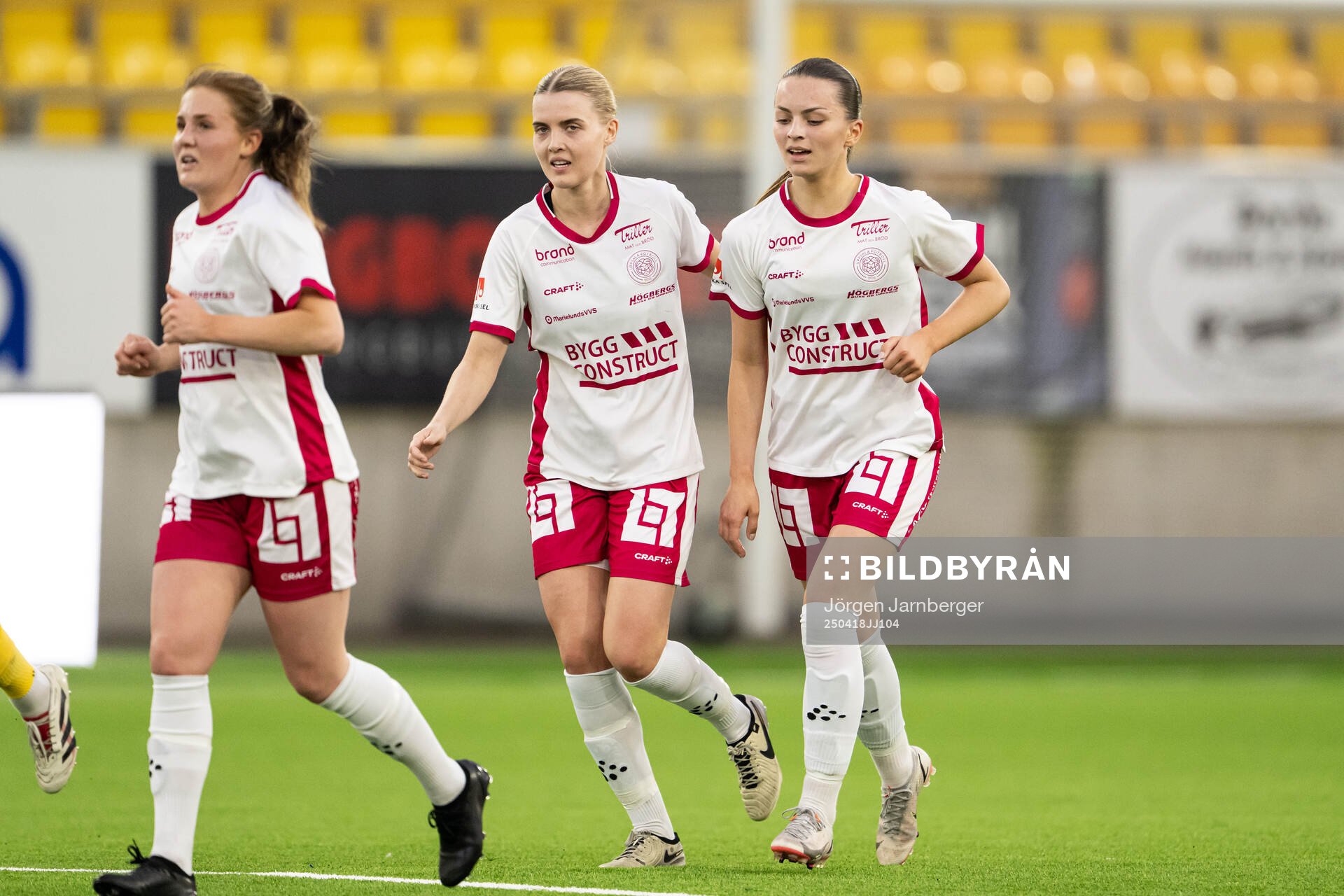IK Uppsalas Stina Leffler jublar