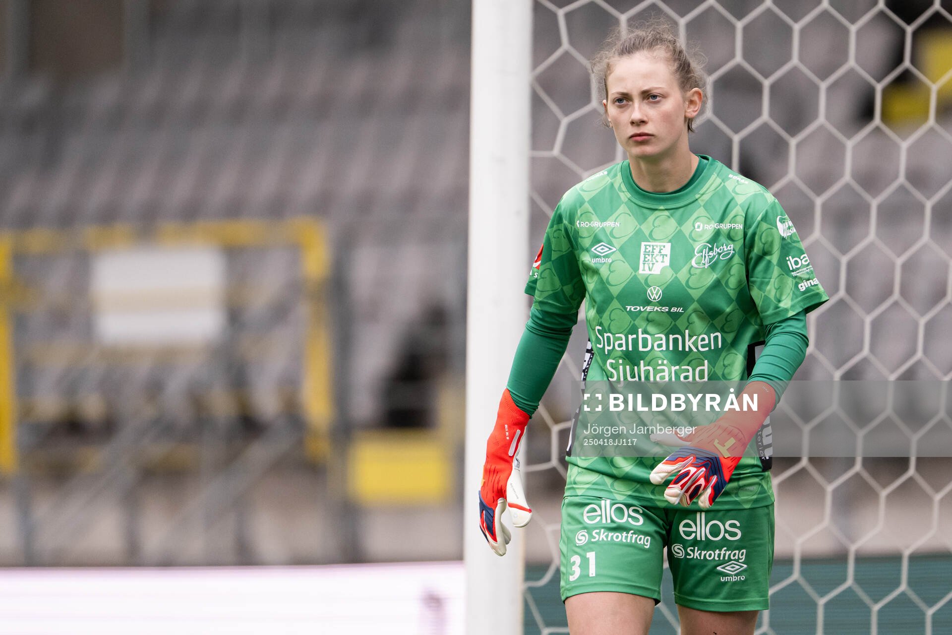 Elfsborgs målvakt Marlen Katharina Kelm