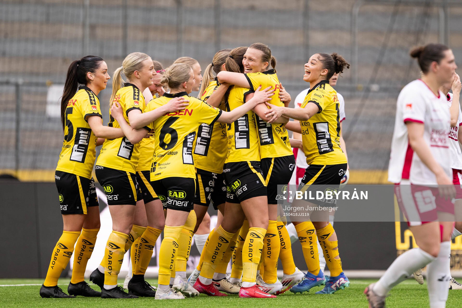 Elfsborgs spelare jublar