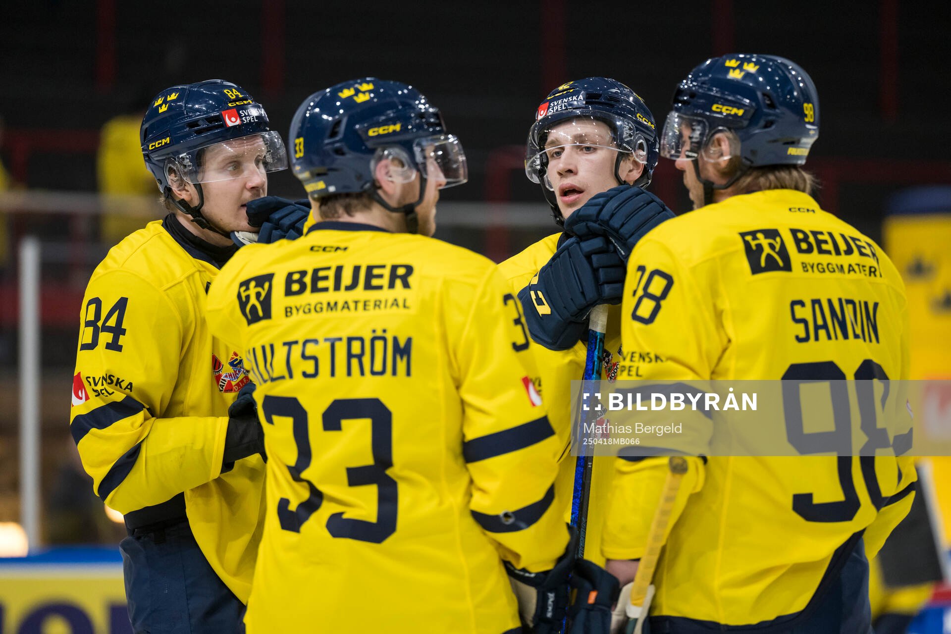 Sebastian Hartmann, Linus Hultström, Lukas Vejdemo and