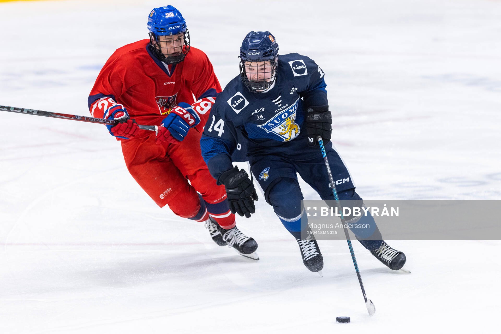 Petr Hörnig of Czech Republic and Luukas Kokkonen of