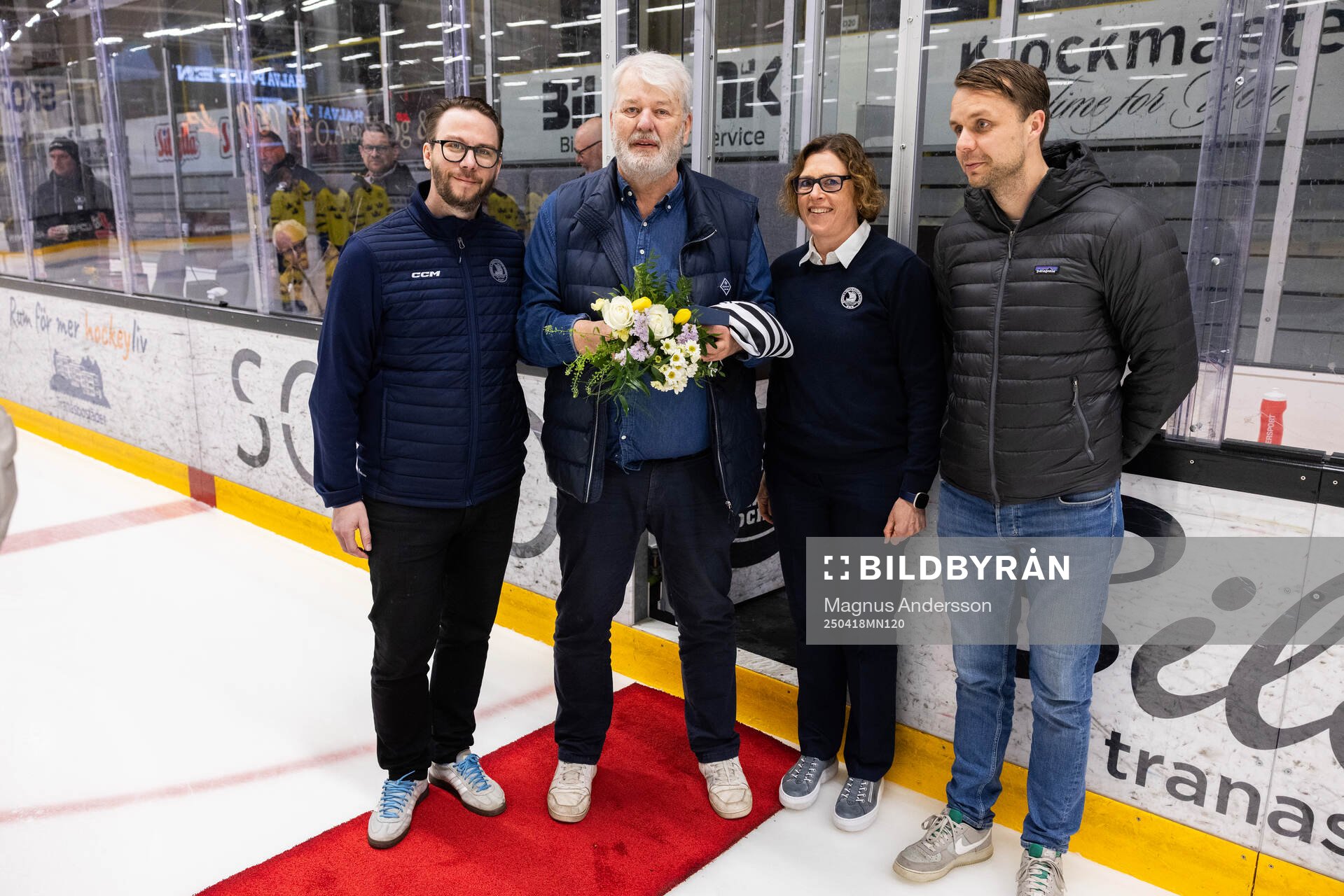 Pehter Linge, mångårig eldsjäl inom Svensk Ishockey