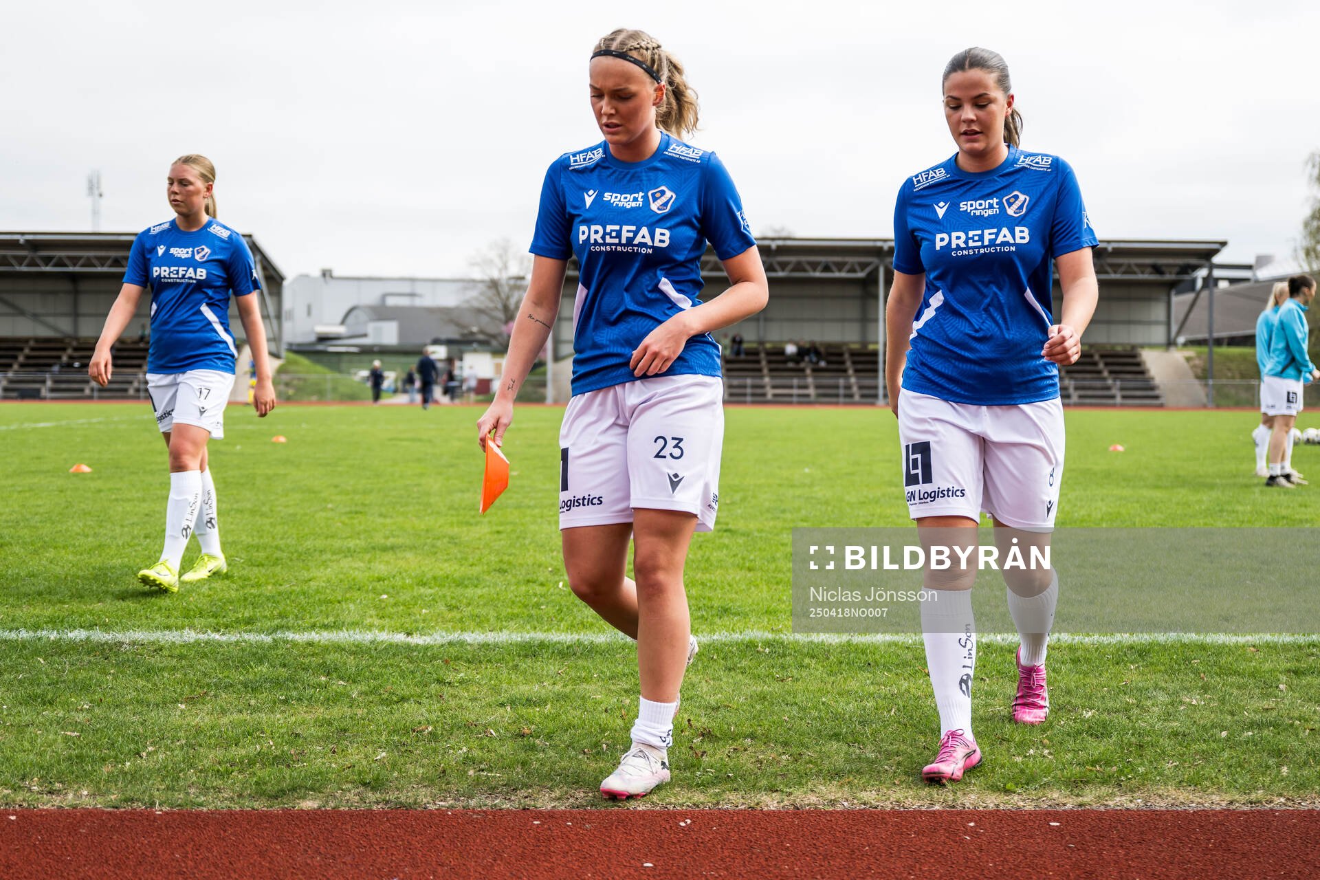 Halmstads Nora Hultgren och Sanna Karlsson