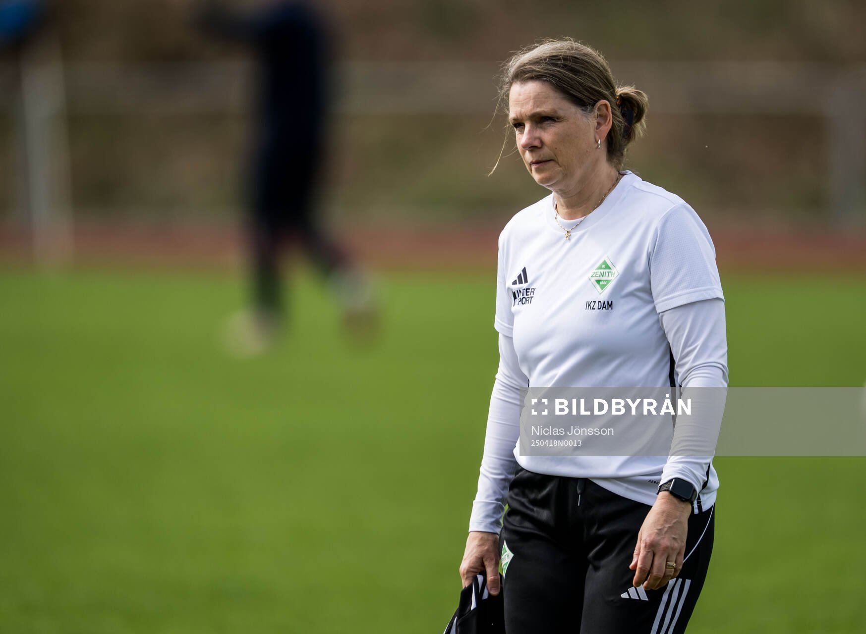 IK Zeniths tränare Maria Andrén