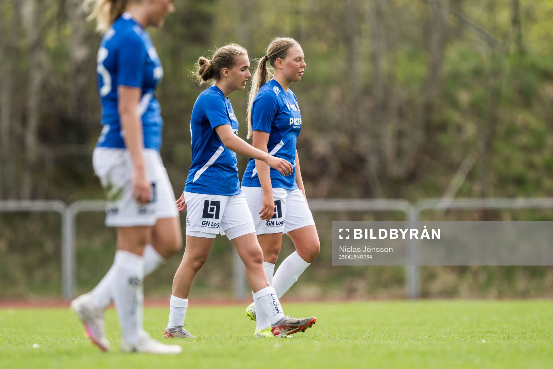 Halmstads Anna Andersson och Ida Olsson deppar